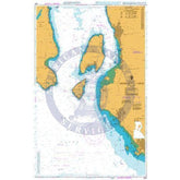 British Admiralty Nautical Chart 2491: Scotland - West Coast, Ardrossan to Largs